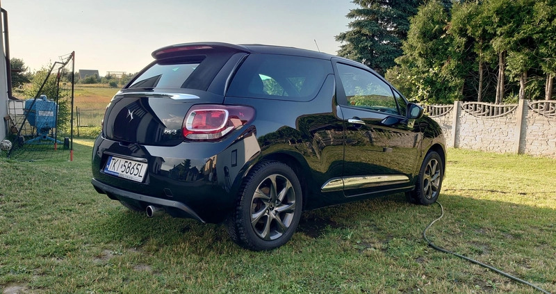 Citroen DS3 cena 37999 przebieg: 105000, rok produkcji 2016 z Łęczyca małe 137